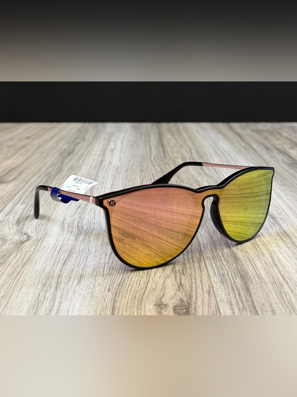 Blenders North Park X2 Rose Theater II Polarized Sunglasses Pink Mirror NEW